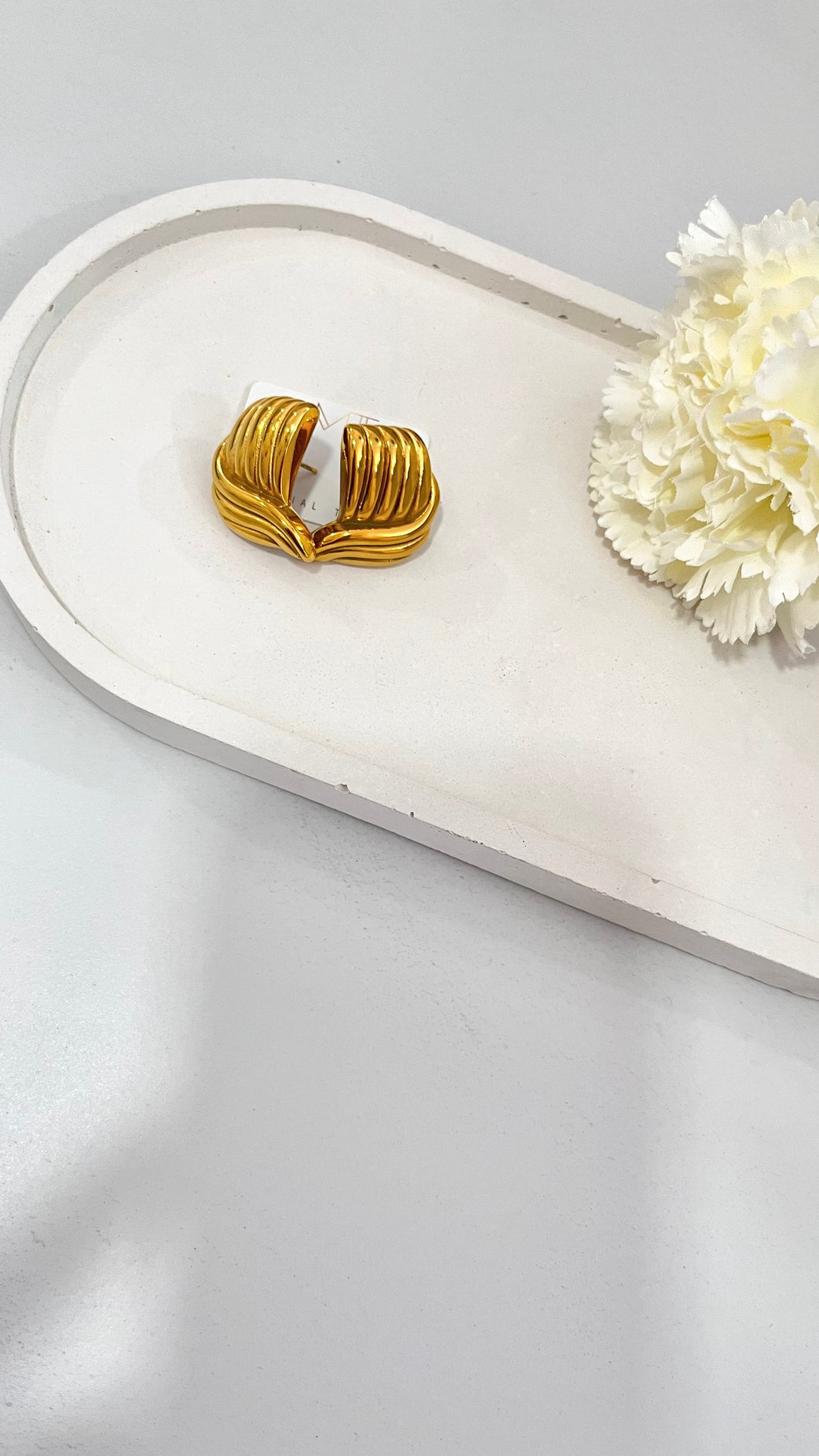 Keda Gold Plated Earrings