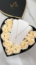 Load image into Gallery viewer, Zircon Stainless Steel Initial Necklace Material Thingz

