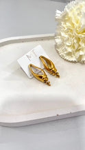 Load image into Gallery viewer, Golden Shell Stainless Steel Earrings
